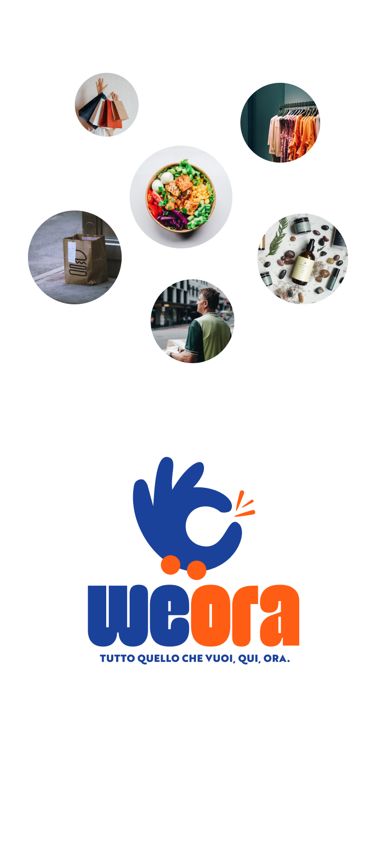 WEORA splash screen